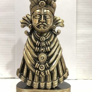 Brass Khatu Shyam Big Statue Idol for Home, Office, Temple
