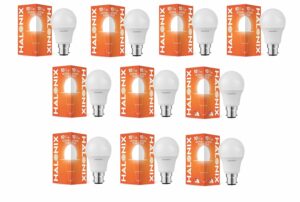 10 Watt B22D LED Cool Day Light Bulb, Pack of 10, White