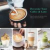 TimeS Handheld Milk Frother Rechargeable, 3-Speed Electric Frother for Coffee with 2 Whisks, Coffee Frother Mixer, Stand-up Design, for Cream, Latte, Cappuccino and for Butter Milk