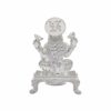 Pure Silver Goddess Lakshmi Idol Murti for Pooja Use