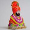 Baba Khatu Shyam Idol Statue Showpiece for Home and Pooja Decoration, 6-inch, Resin, Multicolor