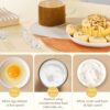 Rechargeable Handheld Milk Frother - 3-Speed Electric Foam Maker for Coffee, Coffee Frother Mixer, Stand-up Design, for Cream, Latte, Cappuccino Type C Charging 1200 mAh Battery