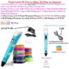 3D Printing Pen with LCD Display & 30m Filaments - Safe & Easy to Use