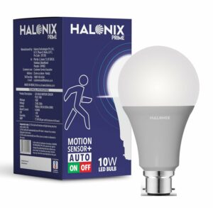 10W Motion Sensor Led bulb | Color-6500K White | Auto on- Auto Off light | Motion sensor light | Pack of 1 | b22d