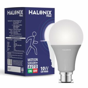 10W Motion Sensor Led bulb | Color-6500K White | Auto on- Auto Off light | Motion sensor light | Pack of 1 | b22d