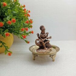 Copper Saraswati MAA Idol - Image 3