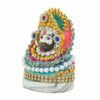 Polyresin Lord Khatu Shyam Baba Ji Idol Statue Puja Figurine Religious Pooja Gift Home D?cor Showpiece (3.5x2 Inch)