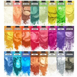 Soap Shop Mica Powder Soap Making Kit Makeup Dye, 24 Colors