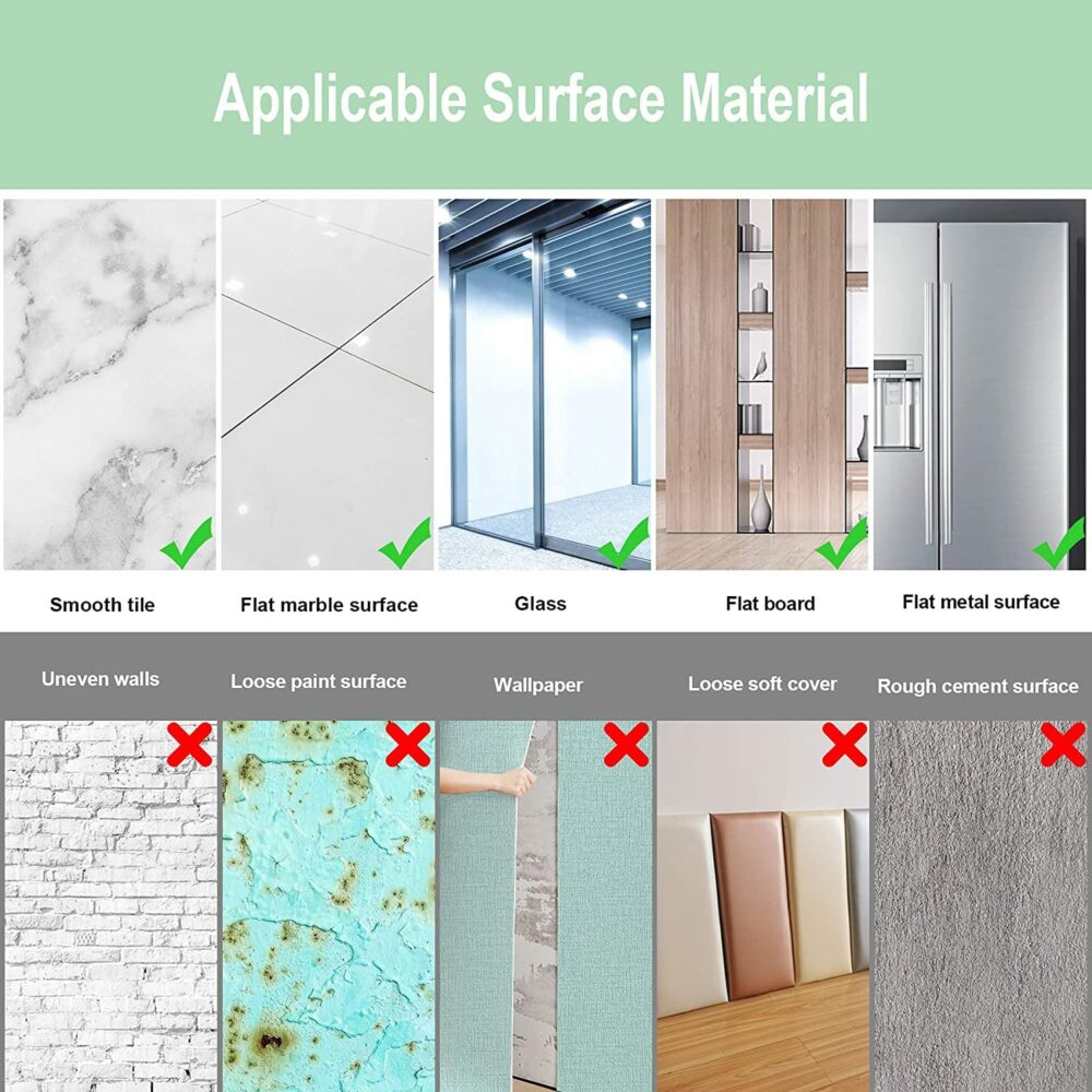 RIUSCITA Oval Shape Adhesive Mirror Sticker for Wall on Tiles Bathroom Bedroom Living Room Basin Mirror Bathroom Wall Mirror Stickers Unbreakable Plastic Wall Mirror 30 * 20 (Silver, 21x31) - Image 4