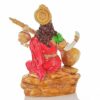 SEVLIYA Traders Marble Dust Saraswati Idol for Home Puja I Veena I Sarasvati Statue I Living Room I Guest Room I Office Table I Showpiece I Gifts I Home Decor I Pooja Room (6INCH)