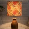 Homesake? Lamp, Table Lamp, Night Lamp for Bedroom, Home Decor Items, Lamp for Living Room, Light Lamp, Bedside Lamp, Room Decor, Dovel Pot - (Wooden Base, Birds)