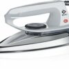Bajaj DX 2 600-Watt Light Weight Dry Iron | Non-Stick Coated Soleplate | Anti-Bacterial Coating | 180 Degree Swivel Cord | Cool Touch Handle | 2-Yrs Warranty ?Grey?