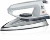 Bajaj DX 2 600-Watt Light Weight Dry Iron | Non-Stick Coated Soleplate | Anti-Bacterial Coating | 180 Degree Swivel Cord | Cool Touch Handle | 2-Yrs Warranty ?Grey?