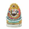 Polyresin Lord Khatu Shyam Baba Ji Idol Statue Puja Figurine Religious Pooja Gift Home D?cor Showpiece (3.5x2 Inch)