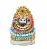 Polyresin Lord Khatu Shyam Baba Ji Idol Statue Puja Figurine Religious Pooja Gift Home D?cor Showpiece (3.5x2 Inch)