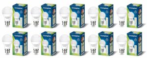 Dyna Ray LED Bulb | 9W | Cool Day Light | B22 Base | 180 Degree Coverage | 4kV Surge Protection | 440V High Voltage Protection | Pack of 10