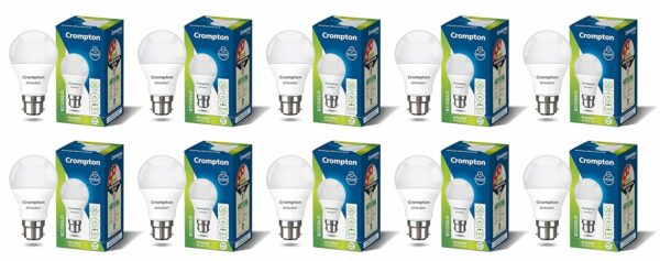 Dyna Ray LED Bulb | 9W | Cool Day Light | B22 Base | 180 Degree Coverage | 4kV Surge Protection | 440V High Voltage Protection | Pack of 10