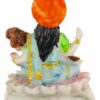 White Saraswati Idol, Oval Shape, Resin Made, Size Aprox 8cm and 90g, Pack of 1 Saraswati Idol in Box