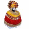 Dress Decoration Marble Dust Khatu Shyam ji Murti Khatu Shyam Baba Murti Statue Idol for Home Temple Pooja Room Gift Office Decor 12 Inch