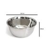 Stainless Steel Mini Bowls with Lid, 30ml, Set of 6, Indian Kitchenware for Chutney or Snacks