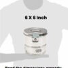 Sanskriti Exports Stainless Steel Dressing Drums with Lid, Set of 4, 6" x 6" for Indian Kitchenware - Image 3