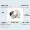 Stainless Steel Small Katori Bowls Set of 6 - 60ml Each - Image 3