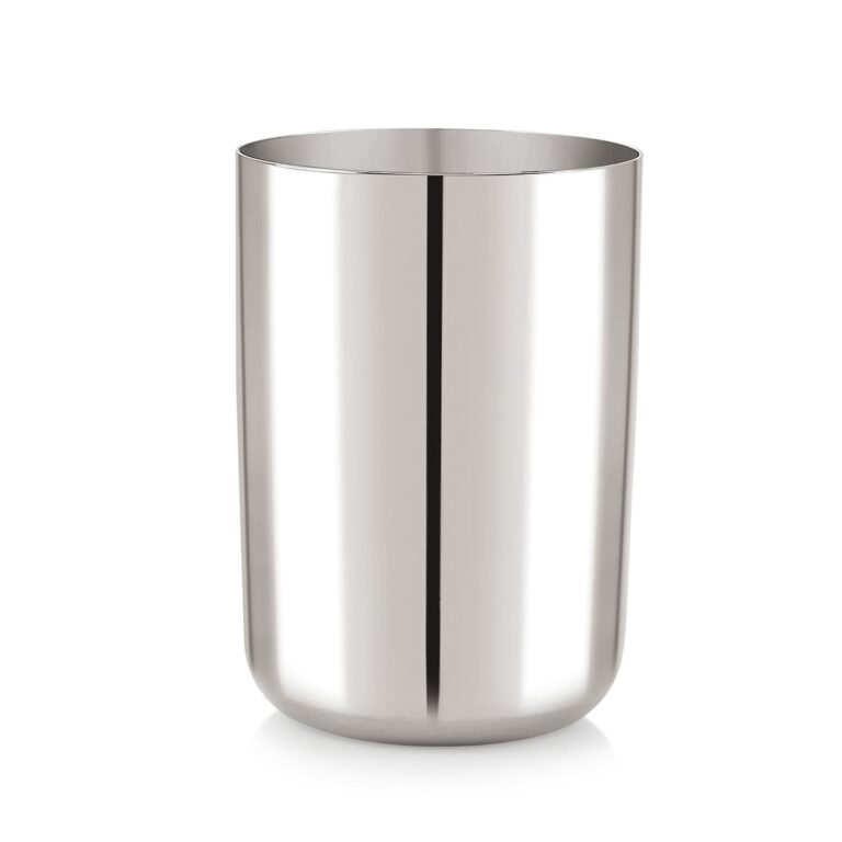 Sanskriti Exports Stainless Steel 7 22G PRM Royal Glass, 300 ml, Silver