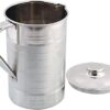 Sanskriti Exports Stainless Steel Water Jug Pitcher with Lid, 2 Litres for Indian Kitchenware - Image 3