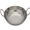 Sanskriti Exports Stainless Steel Hammered Kadhai Cookware with Sandwich Bottom (2500 ML) - Image 4