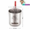 Sanskriti Exports Stainless Steel Glass for Kids | Small Glass Tumbler with Straw Cleaning Brush & Silicon - 150ml Set of 2 pcs