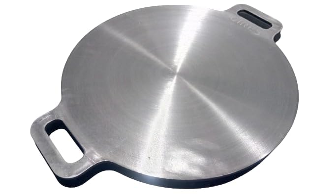 Sanskriti Exports 30 CM Carbon Steel Curved Tawa for Dosa, Chapati, Roti, Omelette - Chef's Choice, Toxin-Free, Heats up Faster, Non-Stick, Last Longer