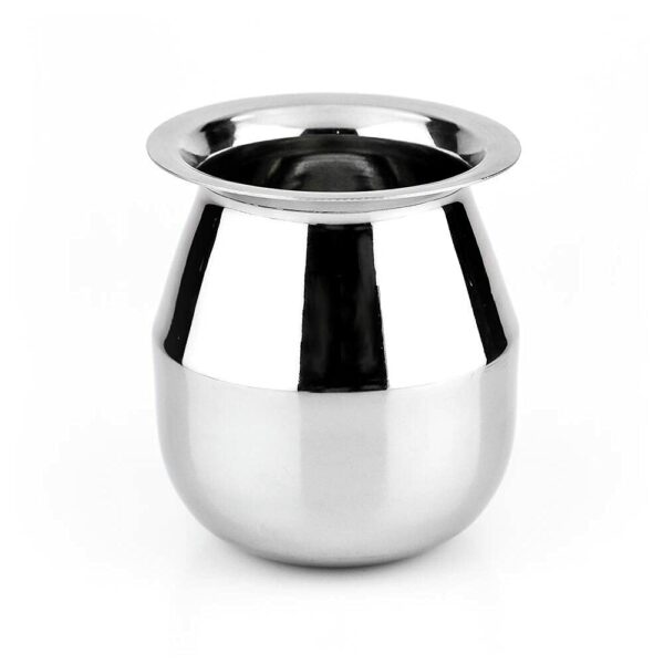 Sanskriti Exports Stainless Steel Satari Lota (300 ml)