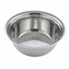 Strainer Stainless Steel | Colander Strainer Hole Bowl | Channi Bowl for Washing Fruits and Vegetables Size- 2 Set of -1 PCS