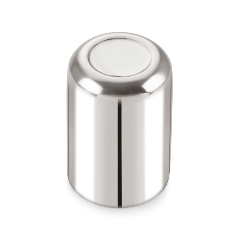 Sanskriti Exports Stainless Steel 7 22G PRM Royal Glass, 300 ml, Silver