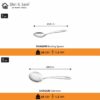 Stainless Steel Dinner Set, 50 Pieces, Shagun Design - Image 4