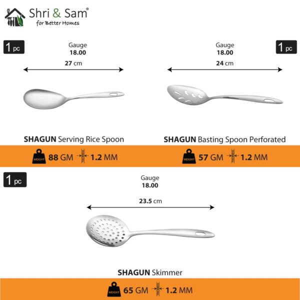 Sanskriti Exports Stainless Steel Solid Shagun Dinner Set (51 Pcs Set)