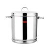 Sanskriti Exports Stainless Steel Air Tight Container Drum For Kitchen Storage 25 Kg - Silver