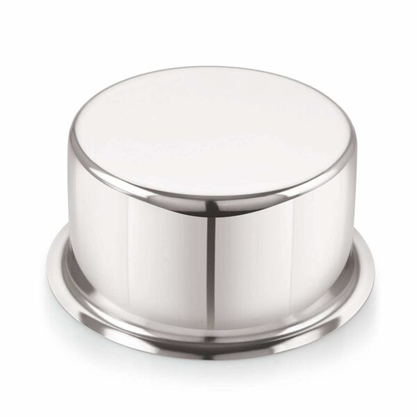 Super HK Patila/Bhagona/Tapeli Stainless Steel with LID (Stainless Steel, 4 Litre)