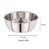 Stainless Steel 150ml Bowl Set of 4 with Lid