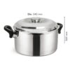 Indian Kitchenware: SignoraWare Stainless Steel Therma Casserole with Handles, Insulated Thermal Serving Bowl and Hot Pot Warmer/Cooler, 3000ml, Set of 1 - Silver - Image 3