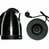 1.8L Stainless Steel Electric Kettle with Lid for Water, Milk, Tea, Coffee, Noodles, Soup