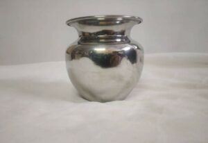 Va Sun Stainless Steel Steel Grey Lota/Kalash/Tumbler - by Sanskriti Exports (Puja Lota 750 ml)