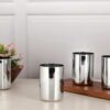 Sanskriti Exports (Pack of 6 Stainless Steel Serving Glasses, Unbreakable Water Drinking Glasses Set(14-6) Glass Set Water/Juice Glass (300 ml, Steel, Silver)