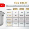 Stainless Steel Rice Storage Container Drum with Lock System - 10 Kg Capacity - Set of 4 - Indian Kitchenware for Rice Flour Atta - Silver - Image 4