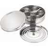Sanskriti Exports Stainless Steel Spice Box Set of 10 Pieces - 1225 ml