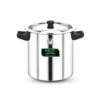 Stainless Steel Milk Boiler with Lid and Whistle, 0.7L, Induction Compatible, Pan Set of 4
