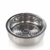 Stainless Steel Insulated Roti Server with Lid, 1.1L, Silver, Indian Kitchenware