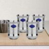 Sanskriti Exports Stainless Steel Water Juice Glasses Set of 24 with Unique Shape for Dining Accessories - Image 5