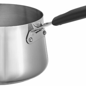 Sanskriti Exports Stainless Steel T Pan, Induction Base, 1.5 Litre
