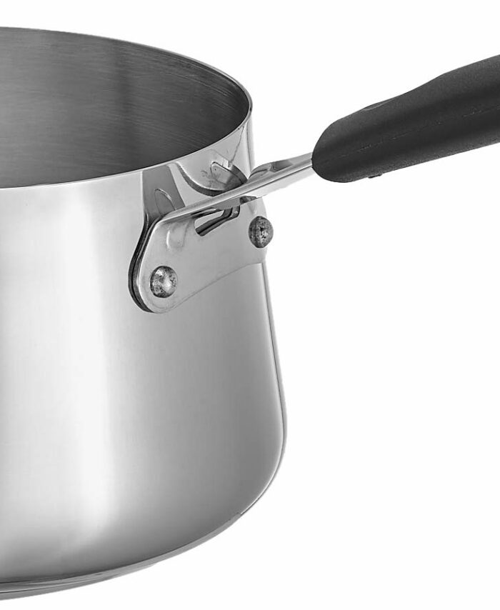 Sanskriti Exports Stainless Steel T Pan, Induction Base, 1.5 Litre